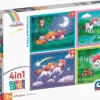 Puzzle Unicórnios 4v1