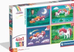 Puzzle Unicórnios 4v1