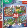 Puzzle 4v1 As viagens dos Trefliks