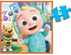 Puzzle 4v1 Cocomelon Progressivo