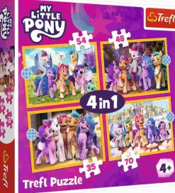 Puzzle 4v1 Conheça os Pôneis