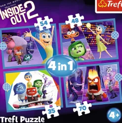 Puzzle 4v1 de dentro para fora 2: regra das emoções