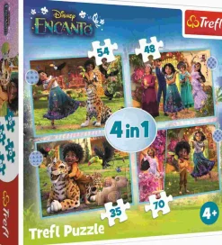 Puzzle 4v1 Disney Encanto