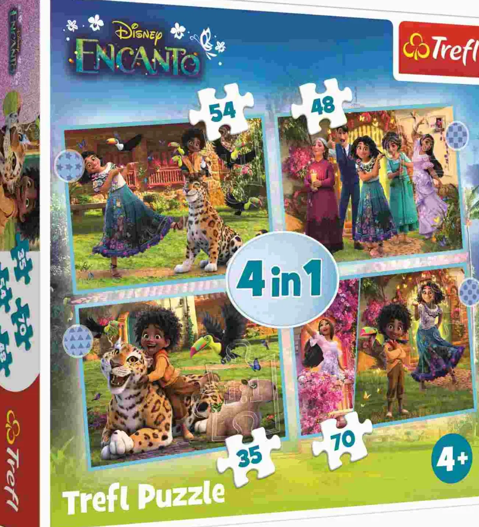 Puzzle 4v1 Disney Encanto