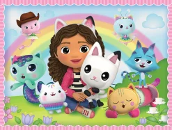 Puzzle 2v1 Gabi com seu amigo felino + pexeso