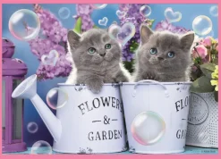 Puzzle 4v1 gatinhos engraçados