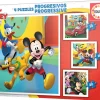 Puzzle 4v1 Mickey e seus amigos
