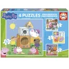 Puzzle 4v1 Peppa Pig
