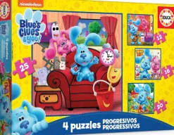 Puzzle 4v1 Pistas do Azul