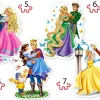 Puzzle 4v1 Princesas Apaixonadas