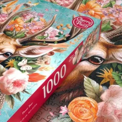 Puzzle Veado Flor