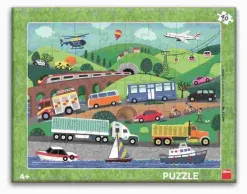Puzzle Veículos 40 peças