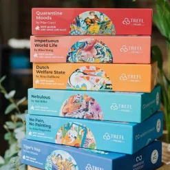 Puzzle VELVET Nebulosa Tigre colorido UFT