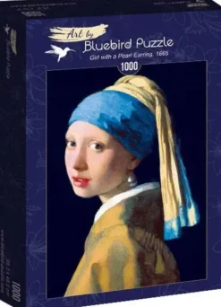 Puzzle Vermeer- Garota com um Brinco de Pérola, 1665