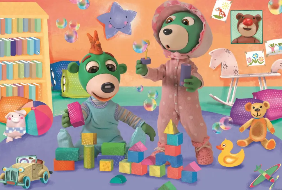 Puzzle Veselé Treflíky 15 maxi