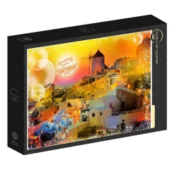 Puzzle Viagem ao redor do mundo - Santorini