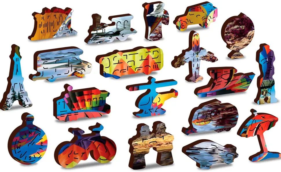 Puzzle Viagem tranquila