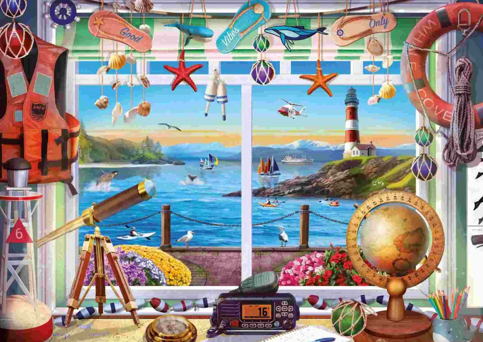 Puzzle Vida en el Puerto