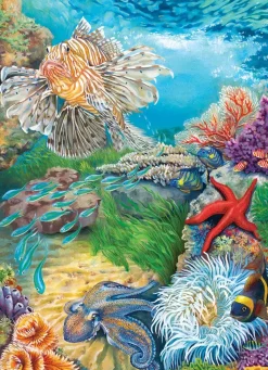 Puzzle Vida nos recifes