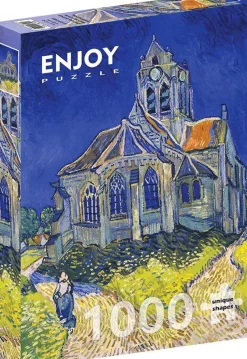 Puzzle Vincent van Gogh: A Igreja em Auvers-sur-Oise
