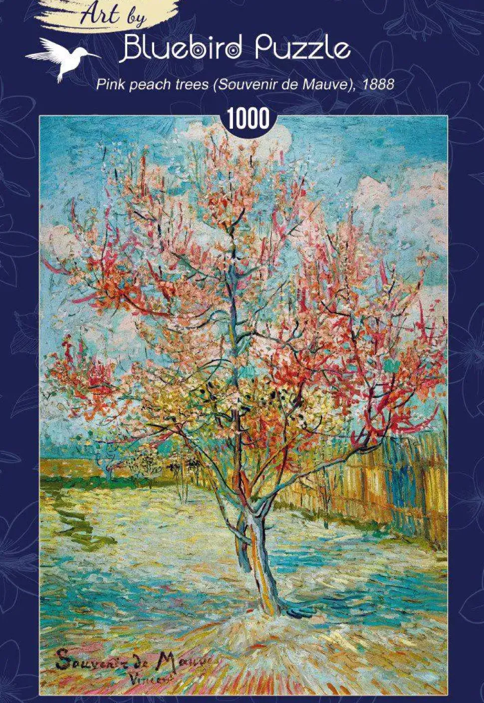 Puzzle Vincent van Gogh: Pessegueiros Rosa