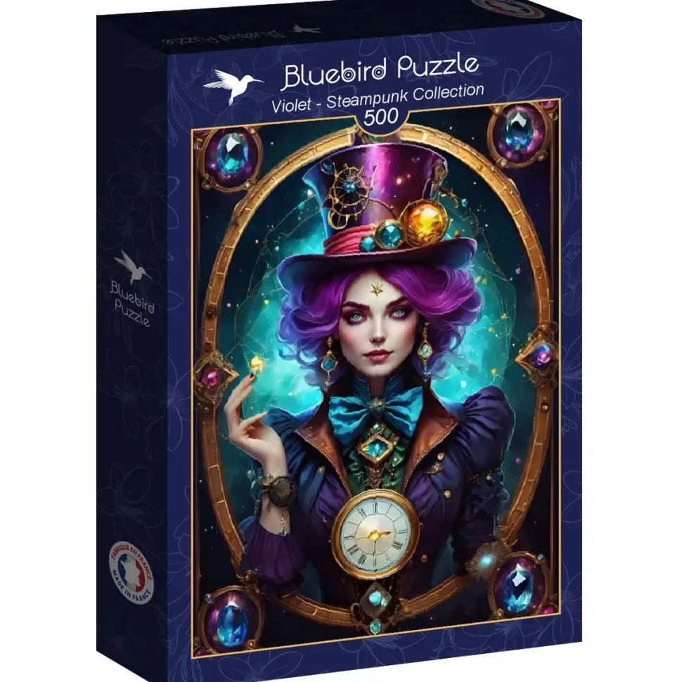 Puzzle Violeta - Coleção Steampunk