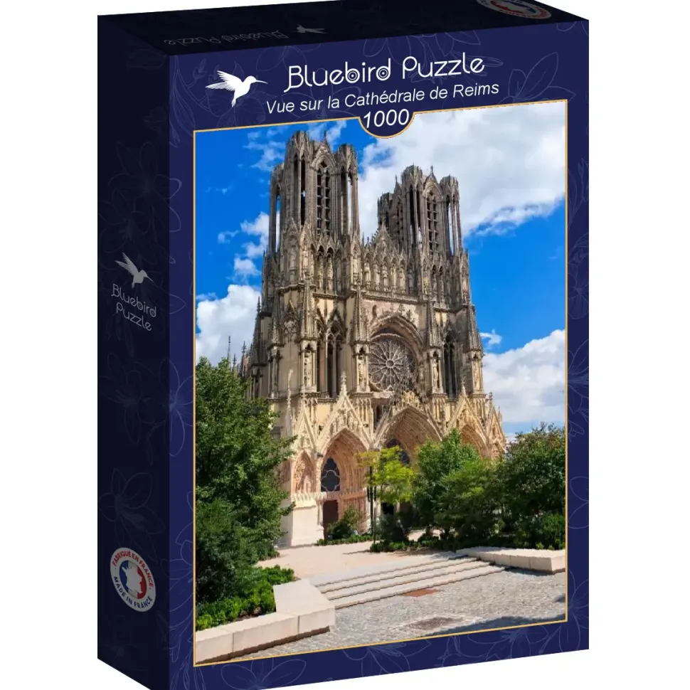 Puzzle Vista da Catedral de Reims