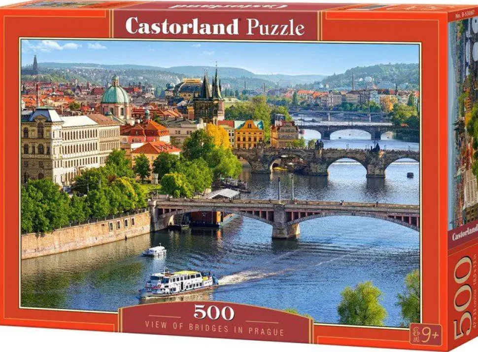 Puzzle Vista das pontes em Praga