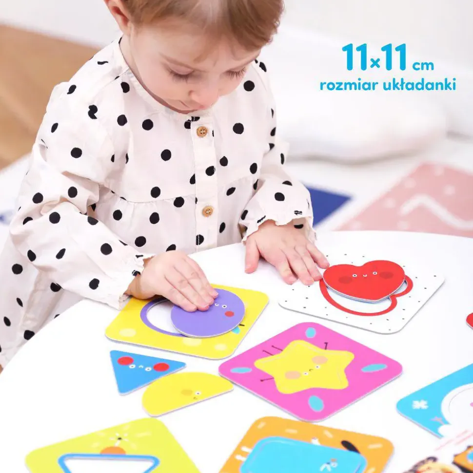 Puzzle Vkláda膷ka Geometrické tvary