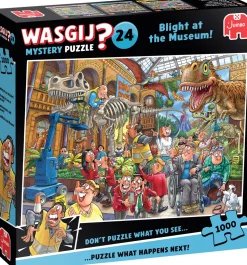 Puzzle Wasgij: Mistério 24 - Praga no museu!
