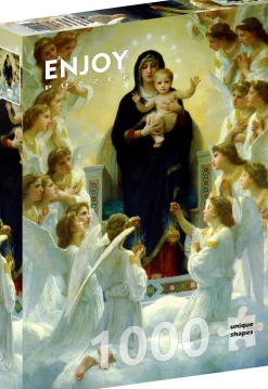 Puzzle William Bouguereau: A Virgem com os Anjos