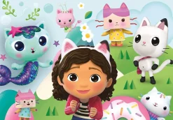 Puzzle 2x60 A Casa de Bonecas da Gabby