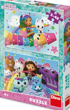 Puzzle 2x48 A casa mágica de Gabina: No Arco-Íris