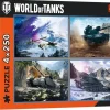 Puzzle 4x250 A Grande Batalha de Tanques