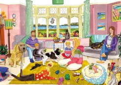 Puzzle 4x500 A vida de um cão