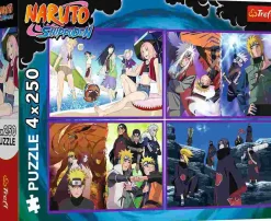 Puzzle 4x250 As Aventuras de Naruto Uzumaki