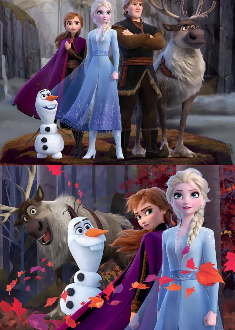 Puzzle 2x100 Congelado