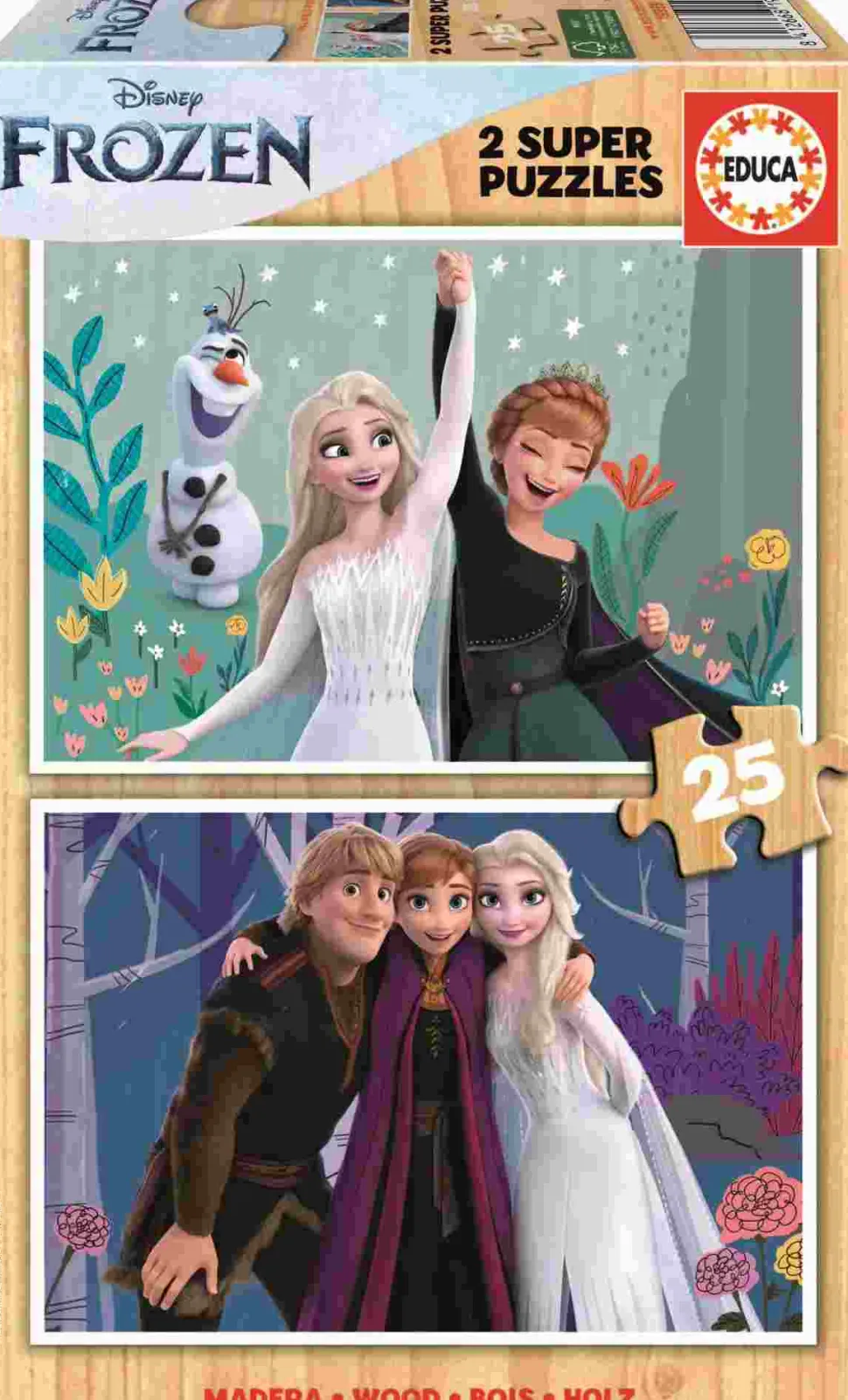 Puzzle 2x25 Congelado