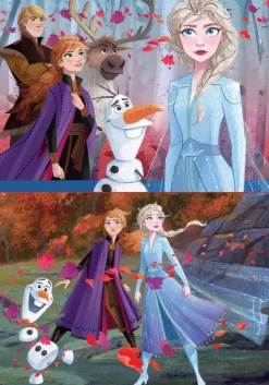 Puzzle 2x48 Congelado, Reino do Gelo