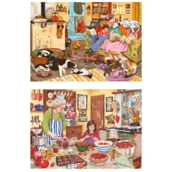 Puzzle 2x500 Coração da casa