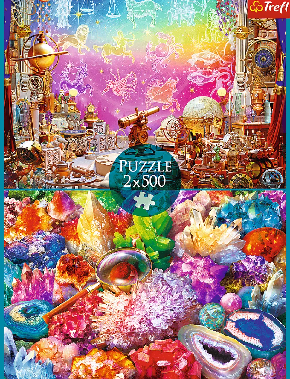 Puzzle 2x500 Cosmos e Cristais