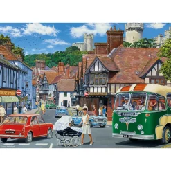 Puzzle 4x500 Dia com a Família