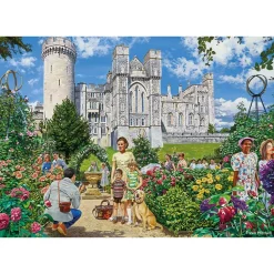 Puzzle 4x500 Dia com a Família