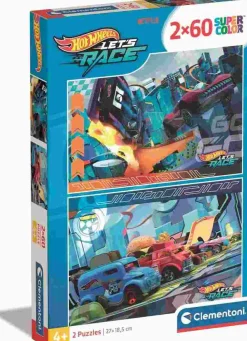 Puzzle 2x60 Hot Wheels