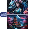Puzzle 2x500 Japan Spirit - Coleção Ásia