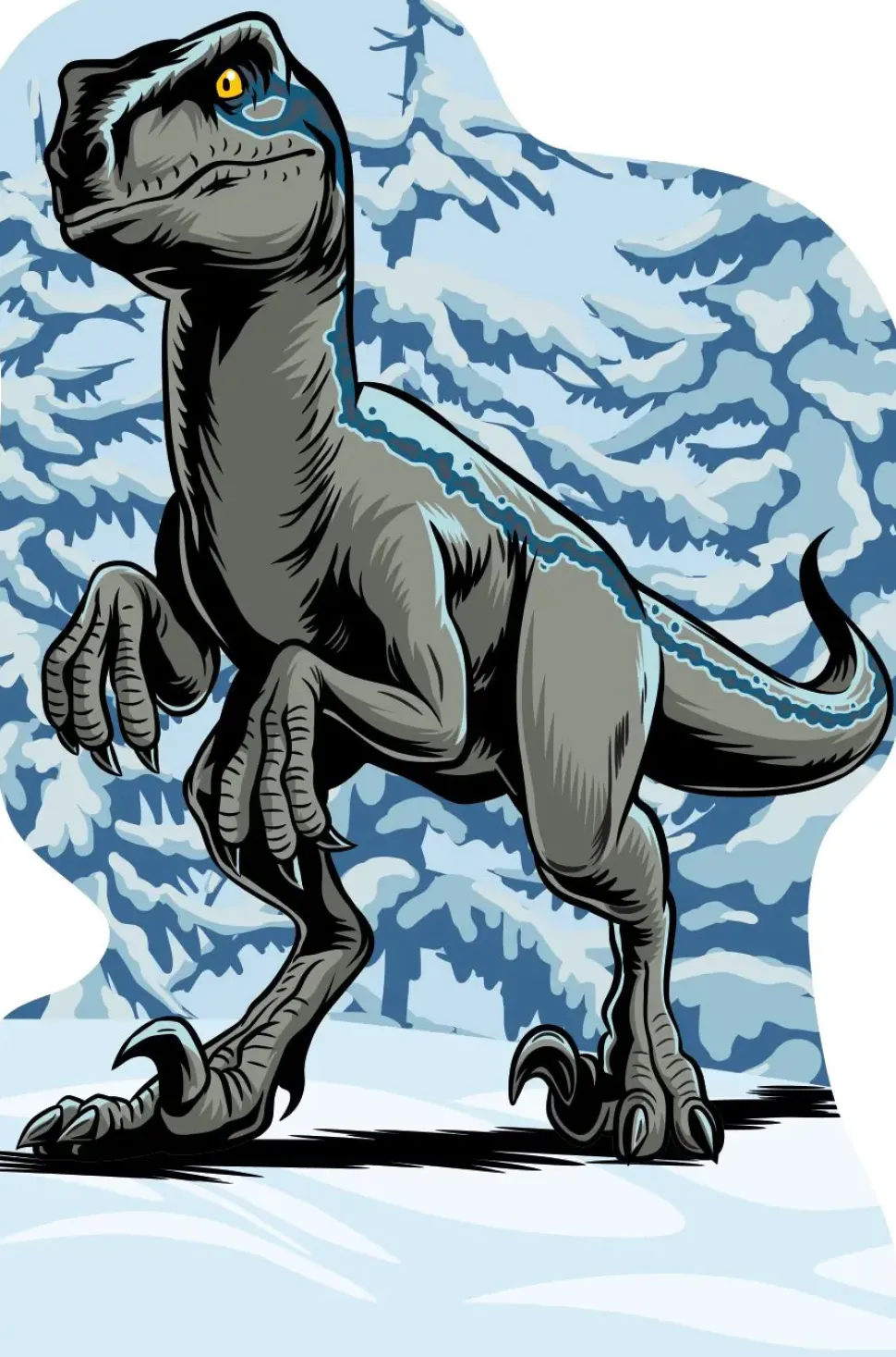 Puzzle 4x54 Jurský svet