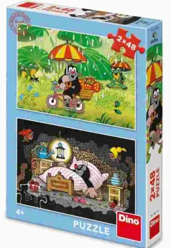 Puzzle 2x48 Krtkov de艌