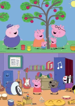 Puzzle 2x48 Leitão Peppa