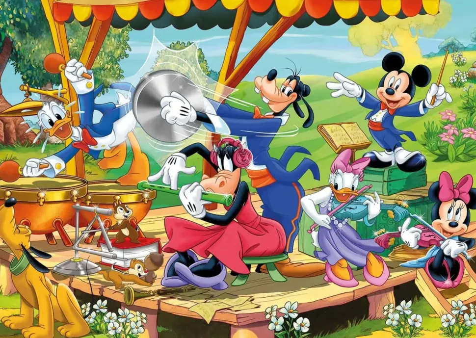 Puzzle 2x60 Mickey e amigos