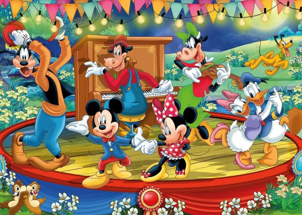 Puzzle 2x60 Mickey e amigos